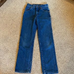 Boys Wrangler 12 Slim 13MWzBP Jeans Adjustable Waist